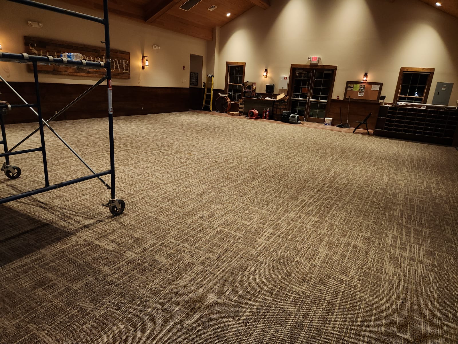 Gotcha Covered commercial carpet installation