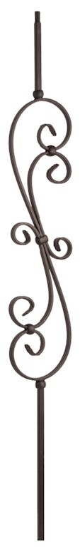 Scroll Iron Baluster 5751 — Iron