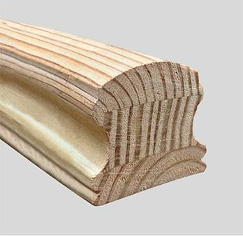6400 Victorian Handrail Profile — Wood