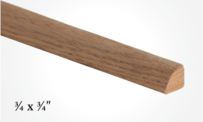Quarter Round 0106 — Red oak / White oak / FM / FMO