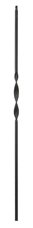 Ribbon Iron Baluster 5725 — Iron