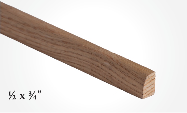 Shoe Mold 0129 — Red oak / White oak / FM / FMO