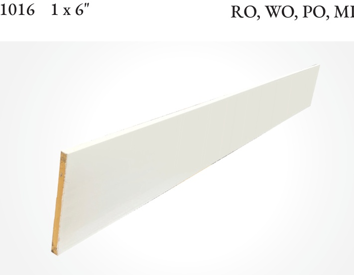 Trim Board 1112 — Red oak / White oak / PO / MDF