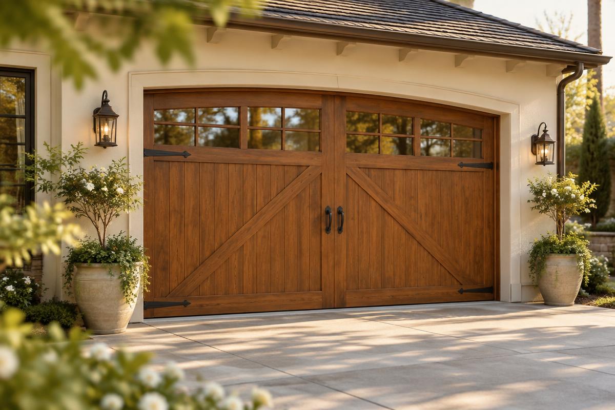 Illustrative garage doors service example