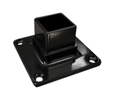 Rosette / Wall Mount Fitting — Metal