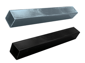6000 Series Metal Handrail — Stainless Square — Stainless steel