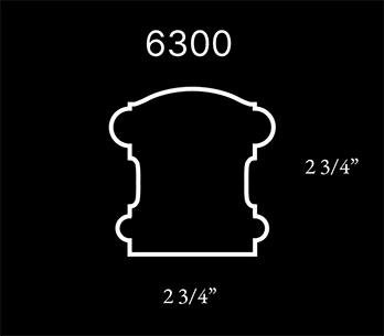Savannah Handrail Profile — Wood
