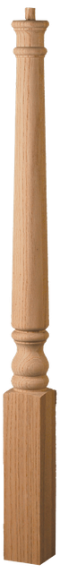 Colonial Newel 4010 — Wood