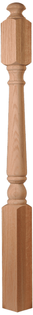 Colonial Newel 4140 — Wood