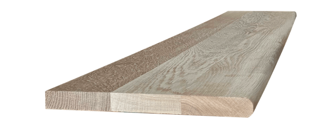 Radius Plain Tread — Red oak / White oak